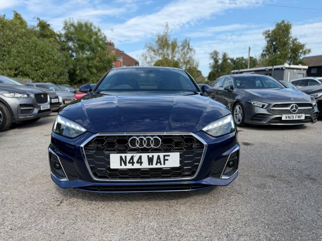 Audi A5 2.0 Tfsi 40 S Line S Tronic Euro 6 Ss N44WAF Blue #2