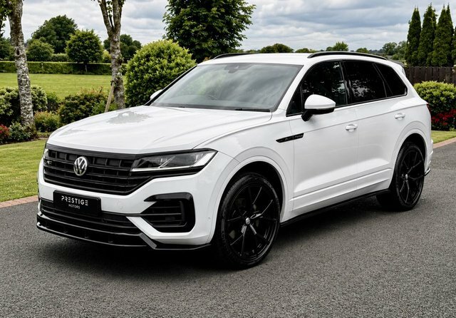 Volkswagen Touareg Tdi V6 R-line Suv White #2