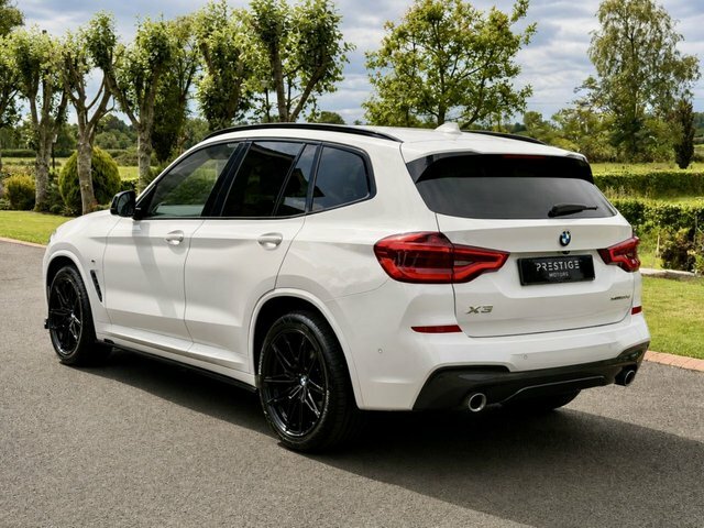 BMW X3 20D M Sport Suv White #2
