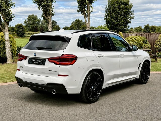 BMW X3 20D M Sport Suv White #6