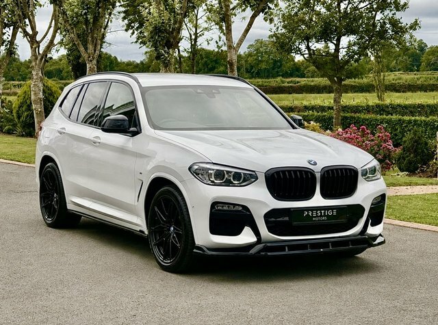 BMW X3 20D M Sport Suv White #3
