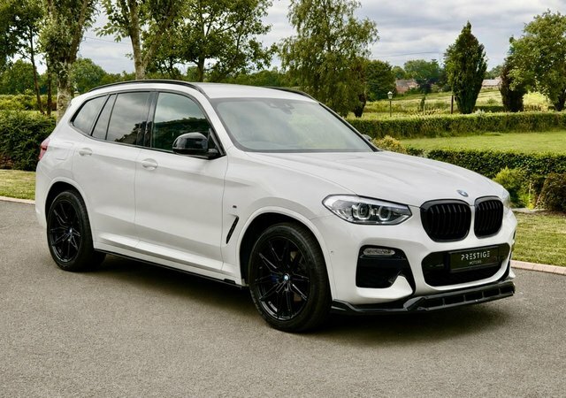 BMW X3 20D M Sport Suv White #4