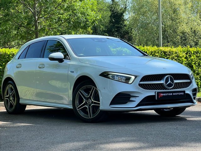 Mercedes-Benz A Class 2020 1.3 A250e 15.6Kwh Amg Line Premium 2 Hatchb White