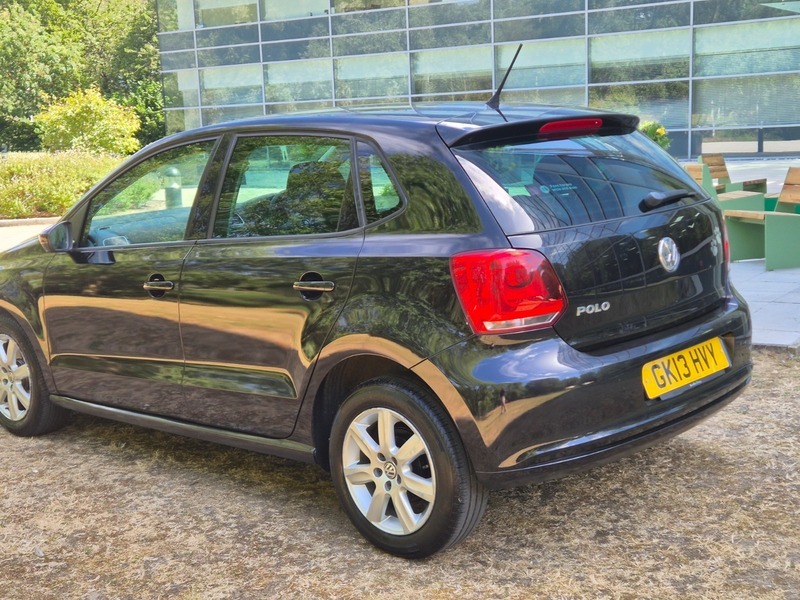 Volkswagen Polo 1.2 Match Hatchback Black #4