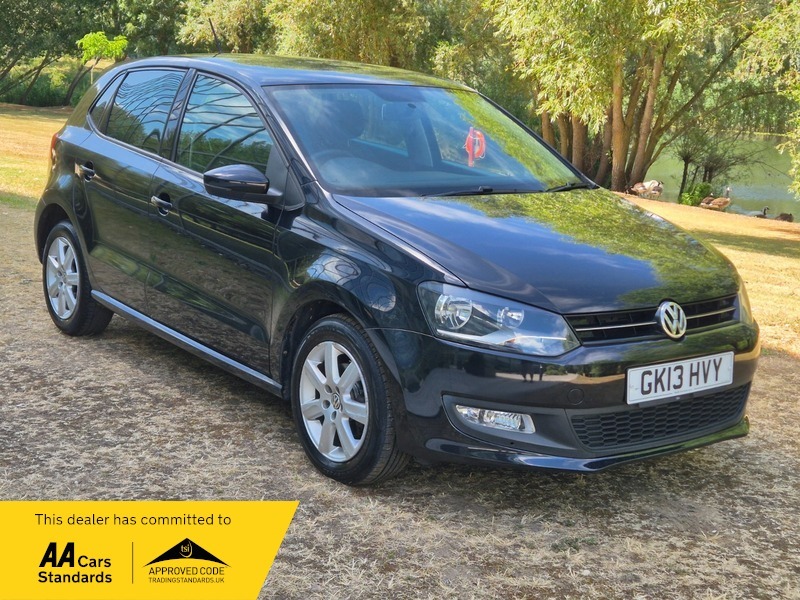 Volkswagen Polo 1.2 Match Hatchback Black