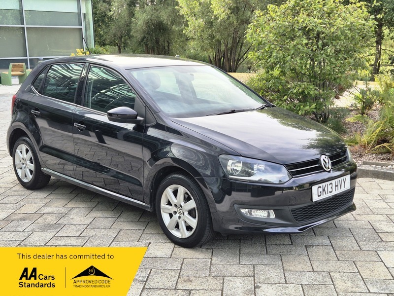 Volkswagen Polo 1.2 Match Hatchback Black