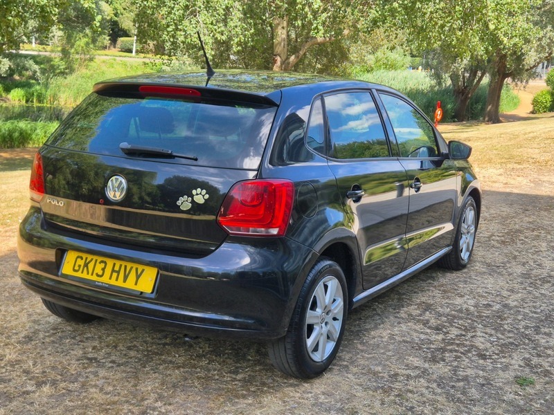 Volkswagen Polo 1.2 Match Hatchback Black #3