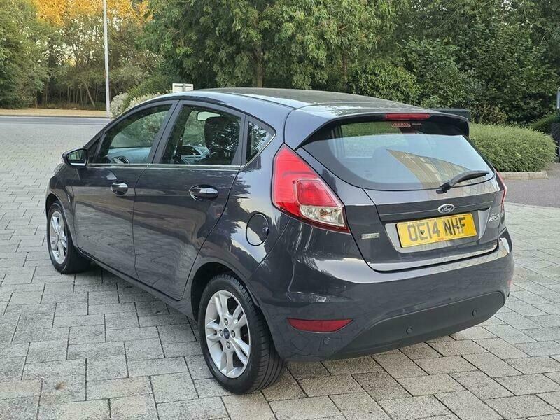 Ford Fiesta 1.0T Ecoboost Zetec Hatchback OE14NHF Grey #4