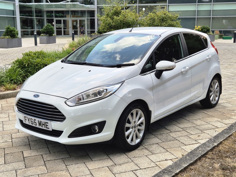 Ford Fiesta 1.0T Ecoboost Titanium Hatchback White #2
