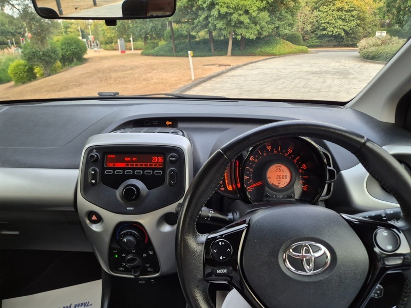 Toyota Aygo Hatchback Blue #12