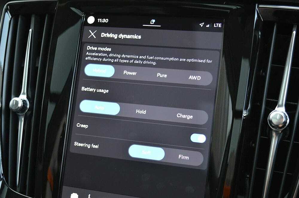 Volvo V90 T6 Awd Recharge Plus Dark Black #23