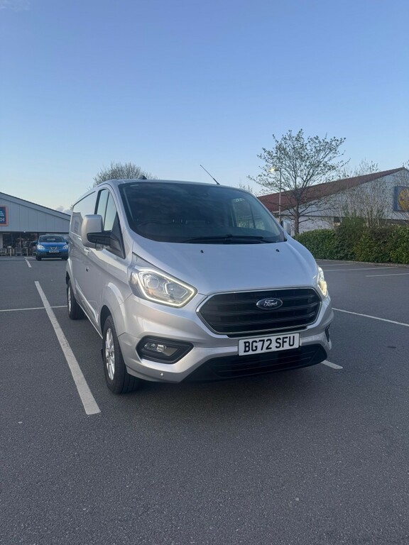 Ford Transit Custom Panel Van 2.0 Transit Custom Limited Van 300 L2 2. BG72SFU Silver #4