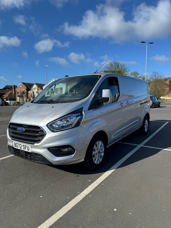 Ford Transit Custom Panel Van 2.0 Transit Custom Limited Van 300 L2 2. BG72SFU Silver