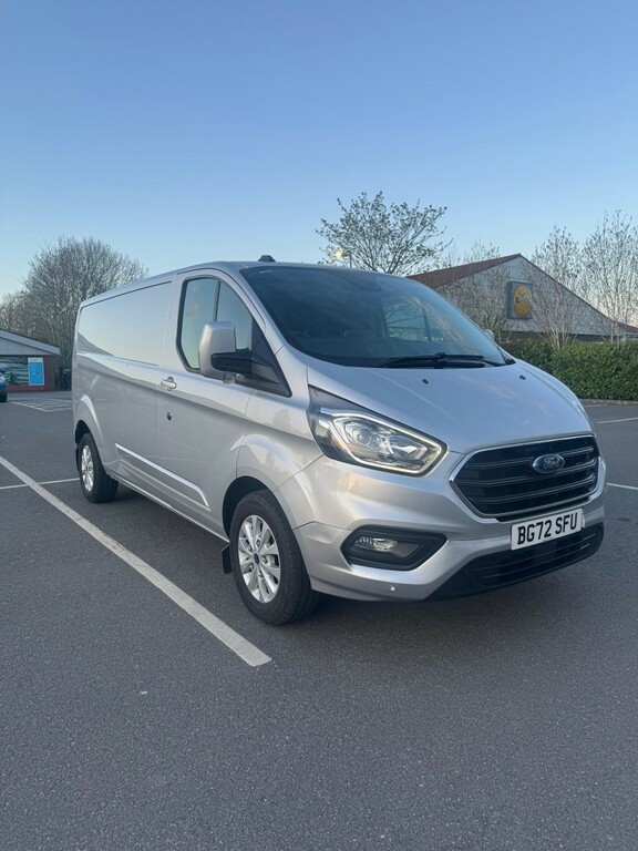 Ford Transit Custom Panel Van 2.0 Transit Custom Limited Van 300 L2 2. BG72SFU Silver #6