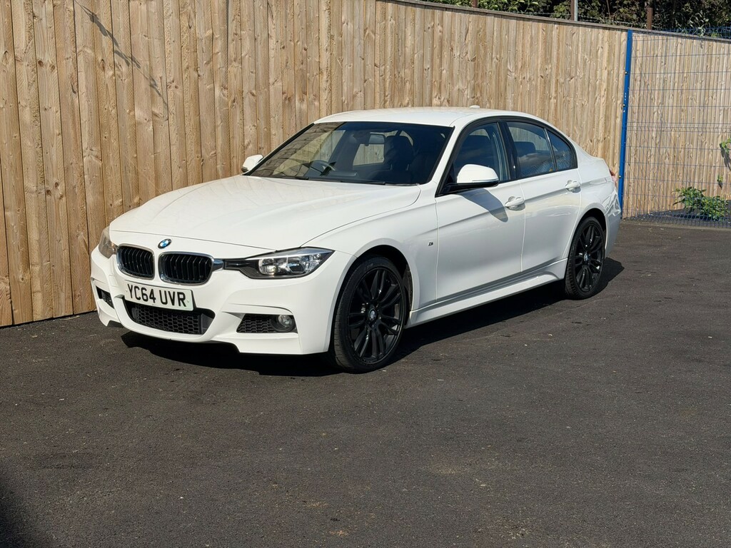 BMW 3 Series 2.0 320D Xdrive M Sport White #3