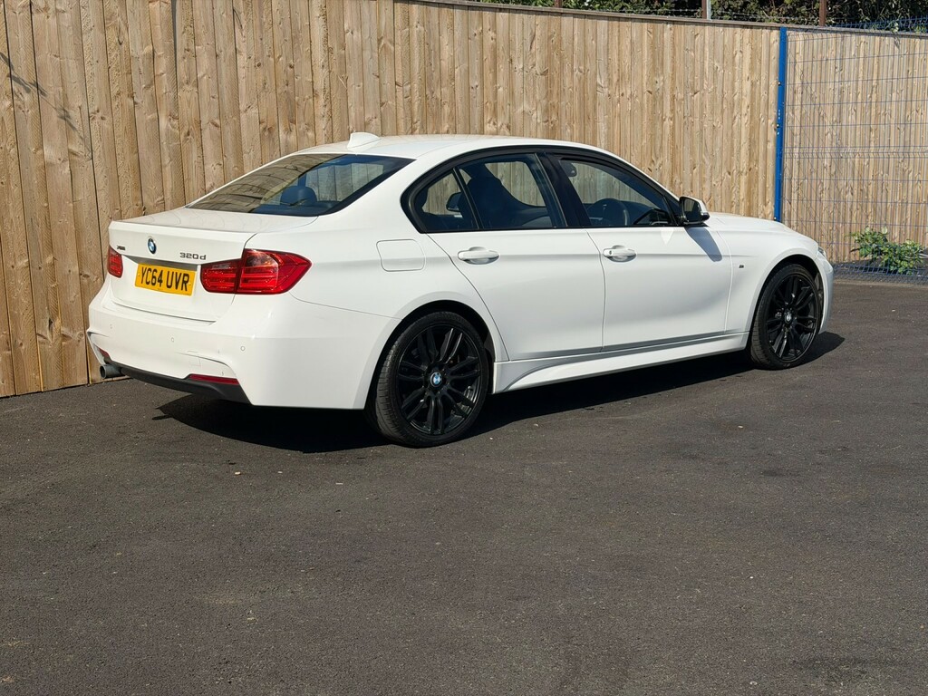 BMW 3 Series 320D Sport White #9