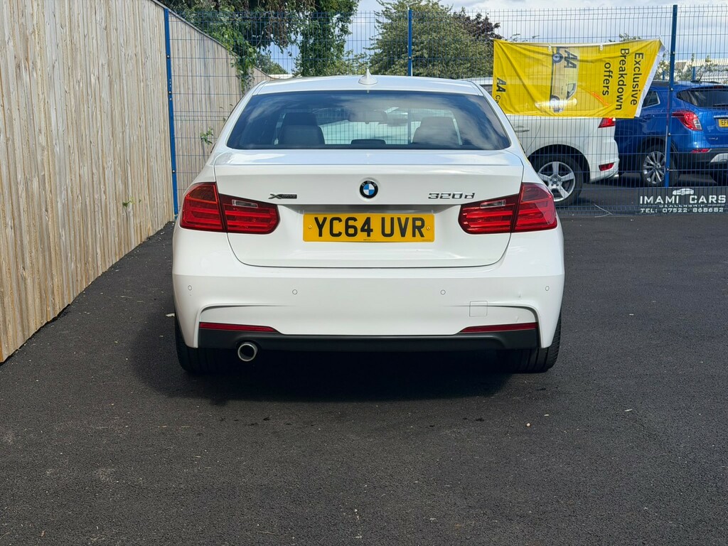 BMW 3 Series 320D Sport White #23