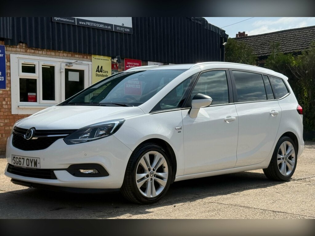 Vauxhall Zafira Tourer 1.4I Turbo Sri Nav Euro 6 White #3