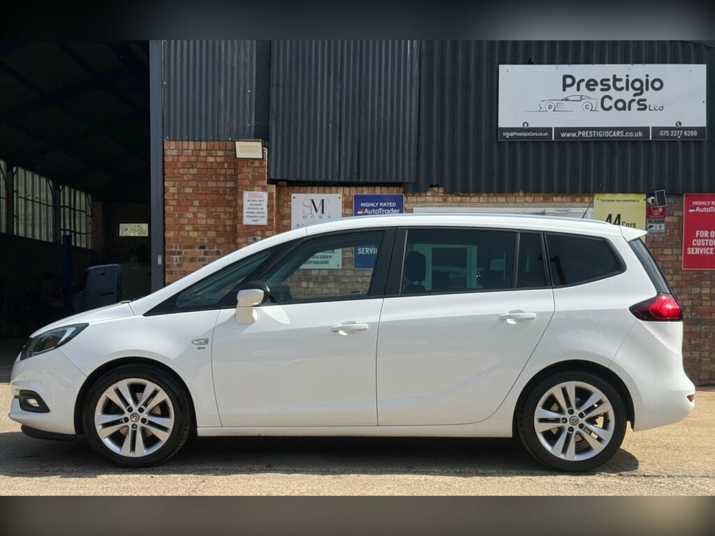 Vauxhall Zafira Tourer 1.4I Turbo Sri Nav Euro 6 White #4