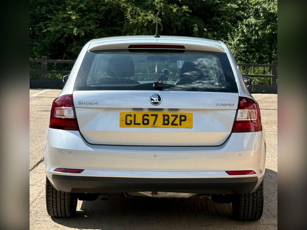 Skoda Rapid Spaceback 1.0 Tsi Se Tech Euro 6 Ss GL67BZP Silver #6