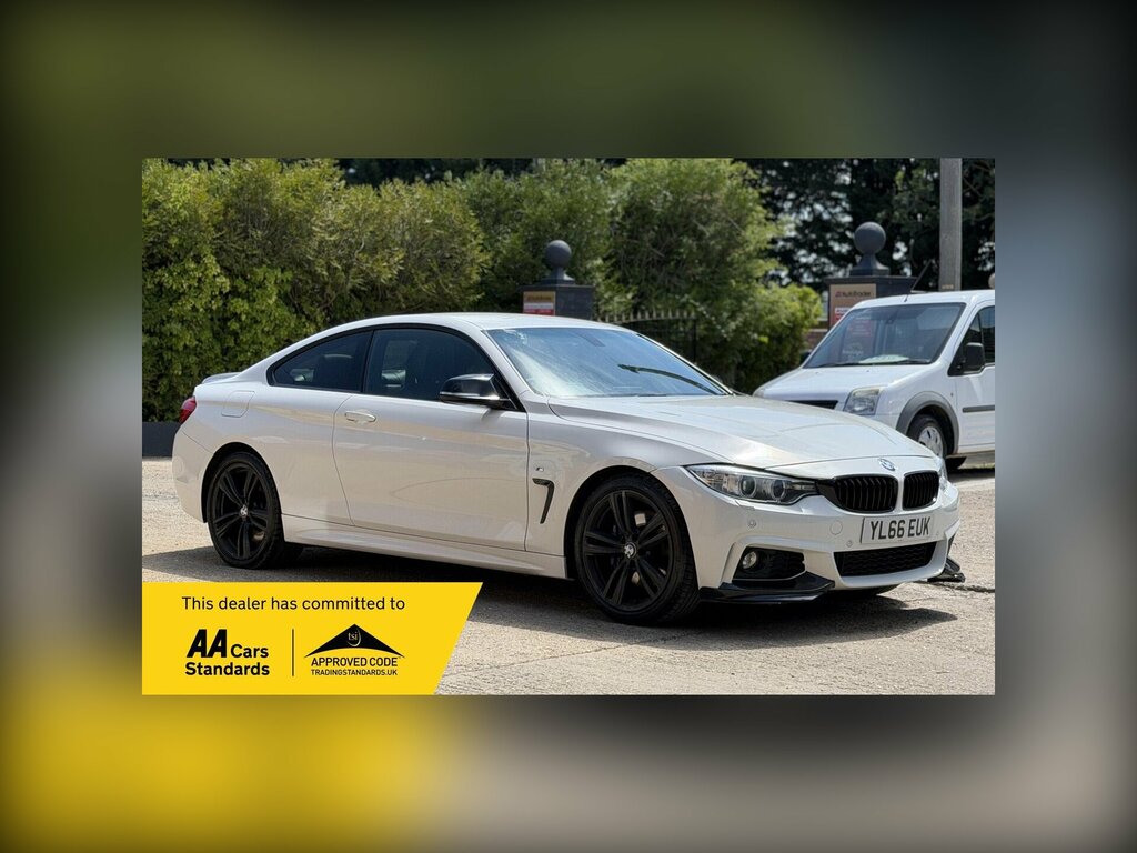 BMW 4 Series 2.0 420D M Sport Euro 6 Ss White