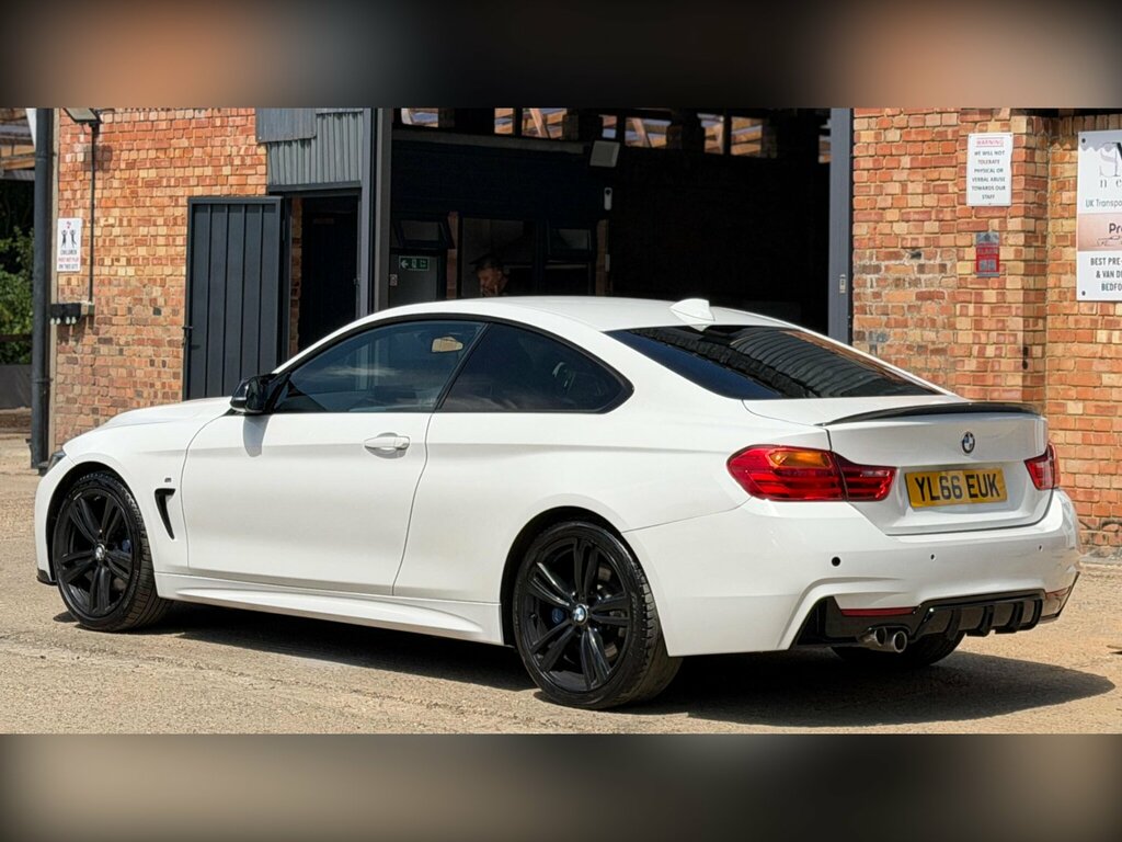 BMW 4 Series 2.0 420D M Sport Euro 6 Ss White #5