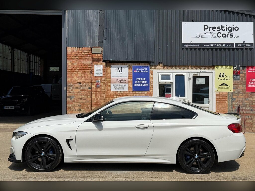BMW 4 Series 2.0 420D M Sport Euro 6 Ss White #4