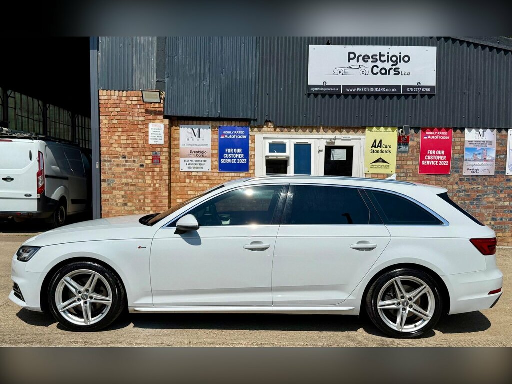Audi A4 Avant 2.0 Tdi S Line S Tronic Euro 6 Ss White #3