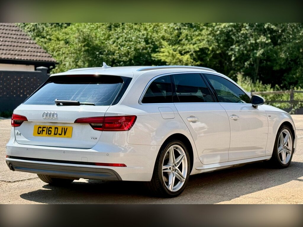 Audi A4 Avant 2.0 Tdi S Line S Tronic Euro 6 Ss White #6