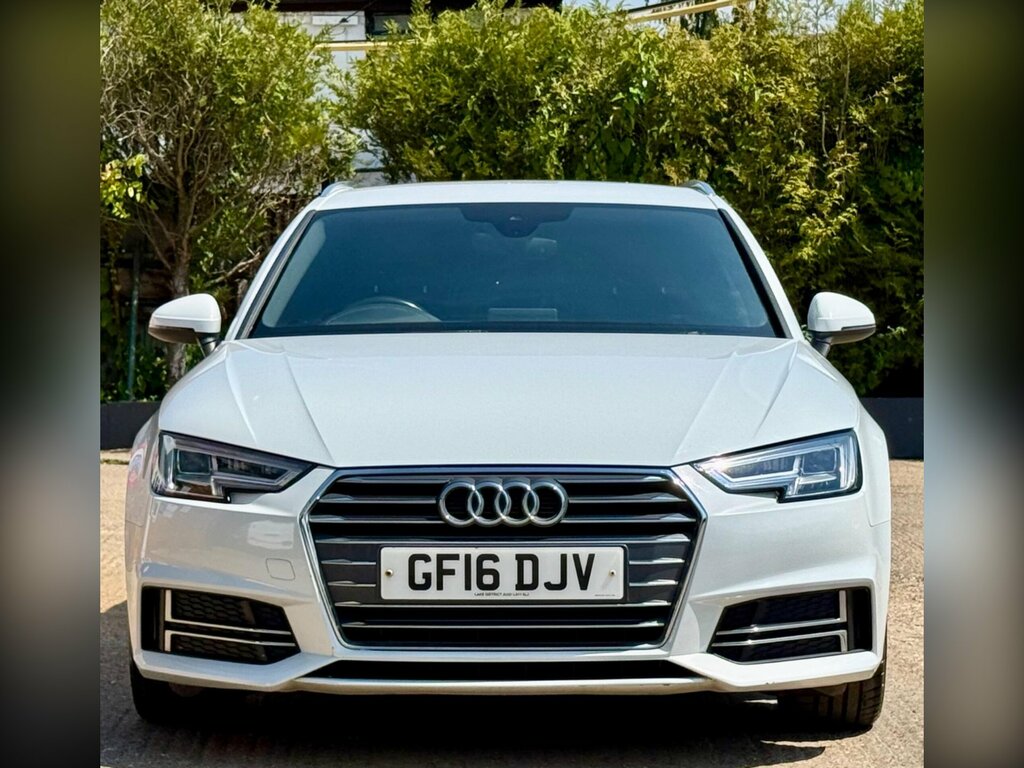 Audi A4 Avant 2.0 Tdi S Line S Tronic Euro 6 Ss White