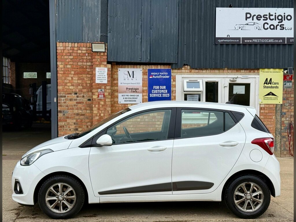 Hyundai I10 Blue #4