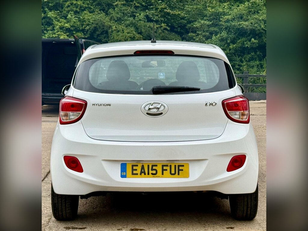 Hyundai I10 Blue #6