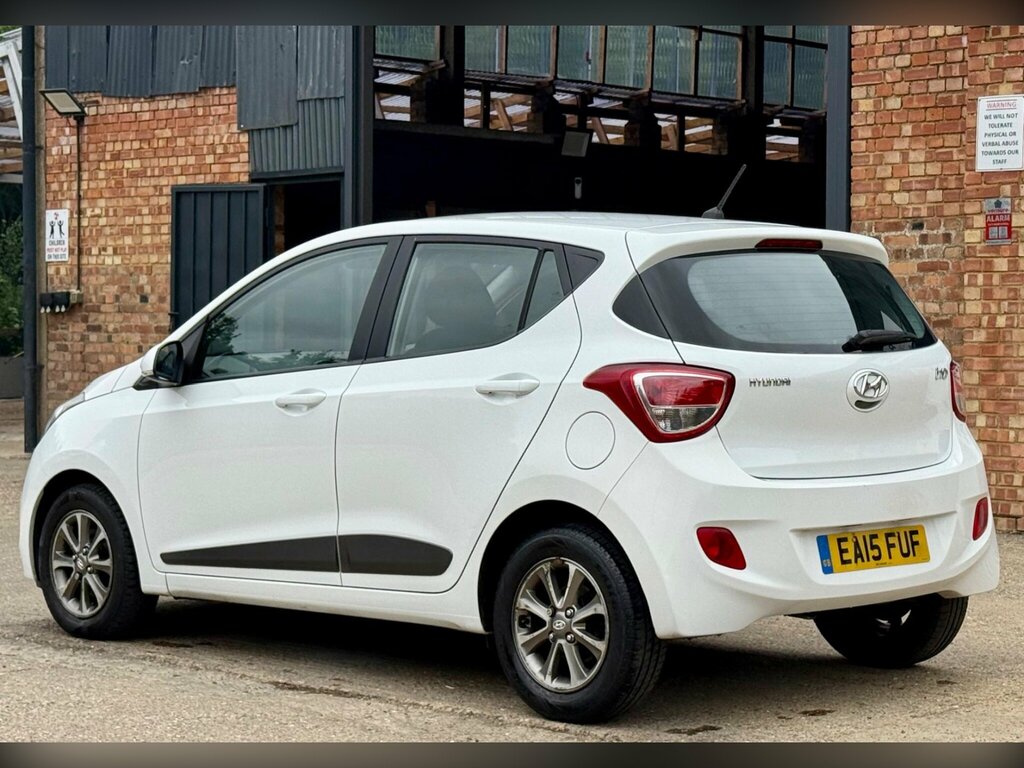 Hyundai I10 Blue #5