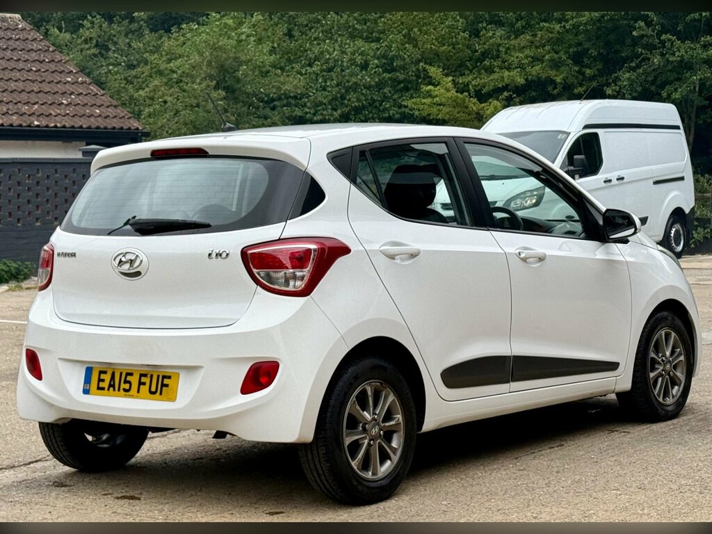 Hyundai I10 Blue #7