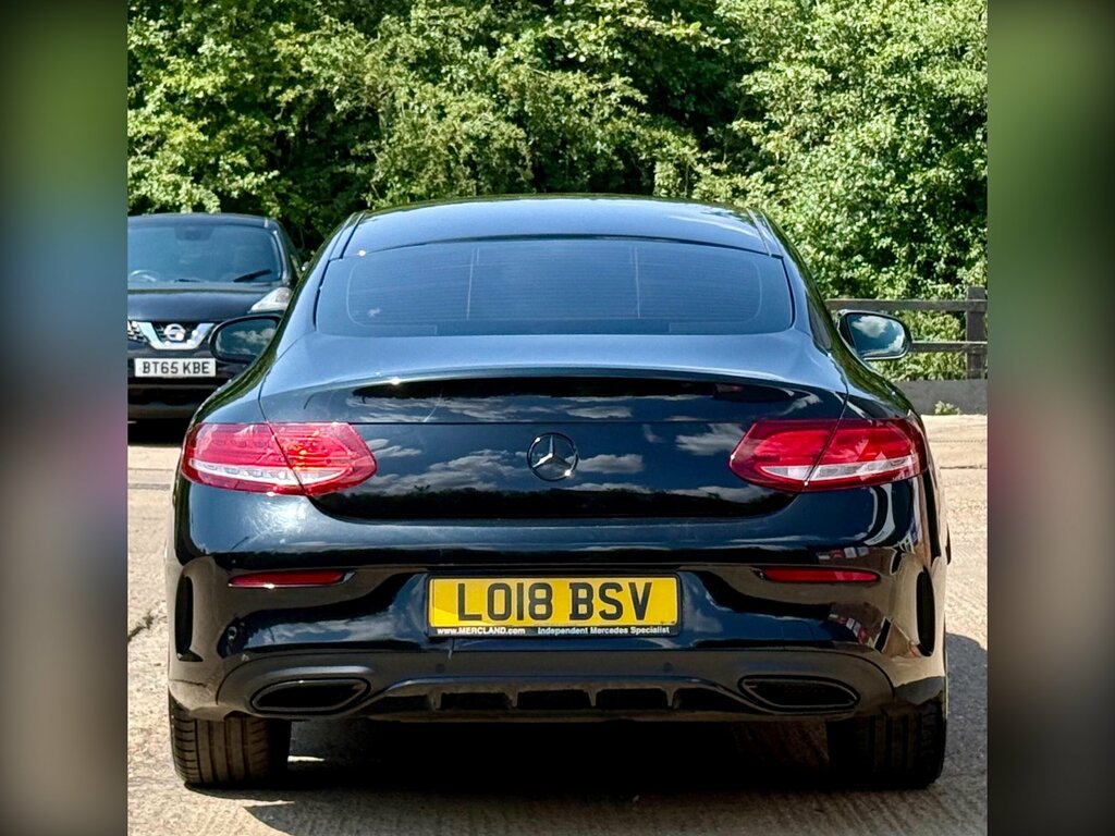 Mercedes-Benz C Class 2.1 C220d Amg Line G-tronic Euro 6 Ss LO18BSV Black #5