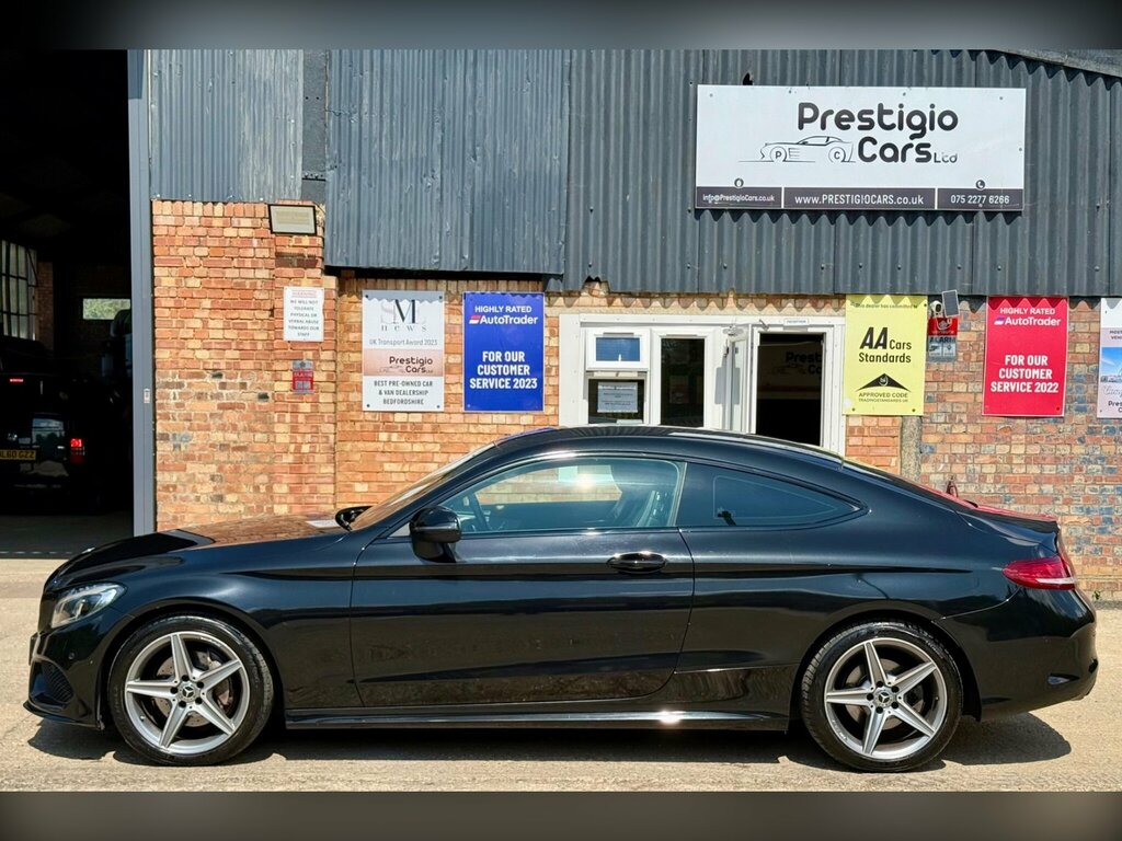 Mercedes-Benz C Class 2.1 C220d Amg Line G-tronic Euro 6 Ss LO18BSV Black #3