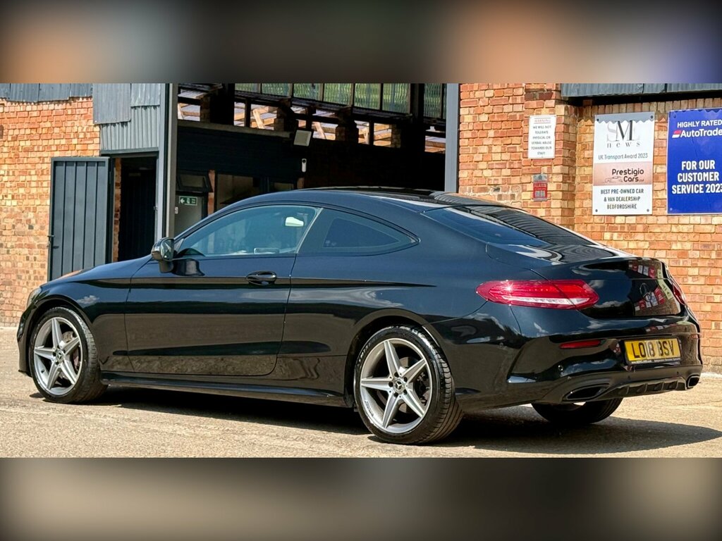 Mercedes-Benz C Class 2.1 C220d Amg Line G-tronic Euro 6 Ss LO18BSV Black #4