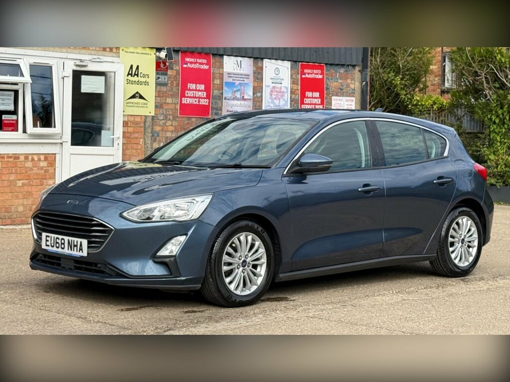 Ford Focus 1.5 Ecoblue Titanium Euro 6 Ss EU68NHA Blue #3