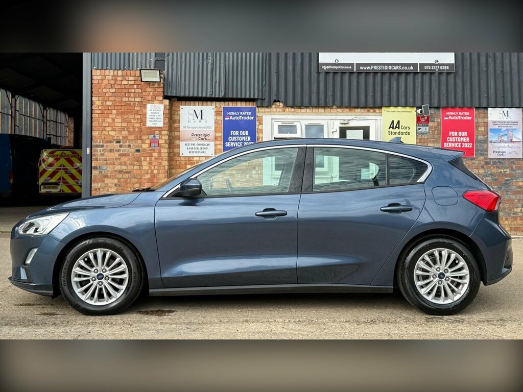 Ford Focus 1.5 Ecoblue Titanium Euro 6 Ss EU68NHA Blue #4