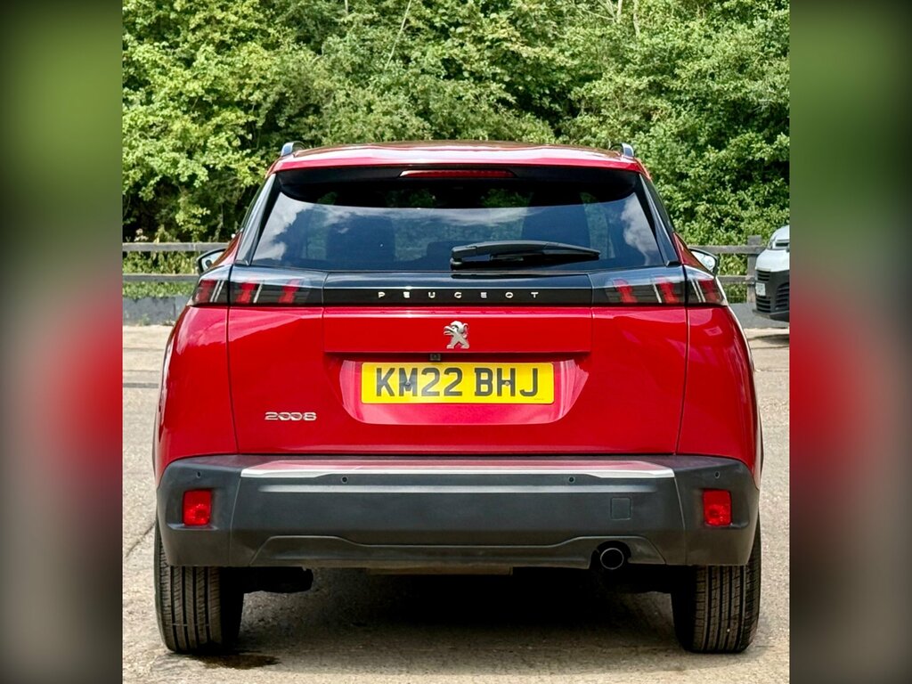 Peugeot 2008 1.2 Puretech Allure Premium Euro 6 Ss KM22BHJ Red #6