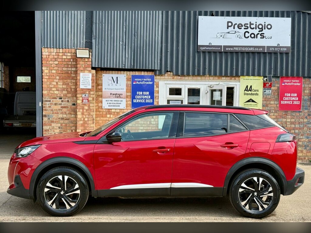 Peugeot 2008 1.2 Puretech Allure Premium Euro 6 Ss KM22BHJ Red #4