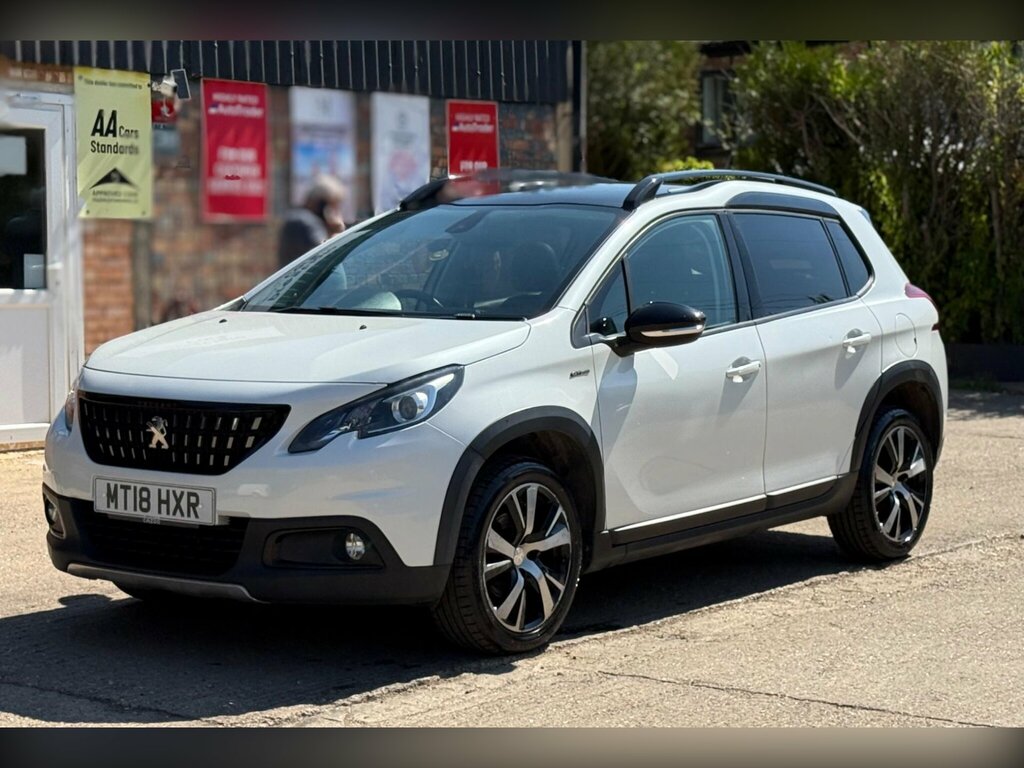 Peugeot 2008 1.2 Puretech Gt Line Euro 6 Ss MT18HXR White #2