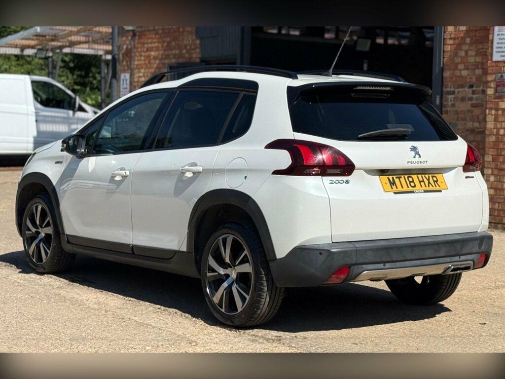 Peugeot 2008 1.2 Puretech Gt Line Euro 6 Ss MT18HXR White #3