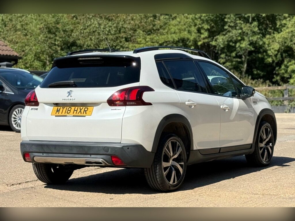 Peugeot 2008 1.2 Puretech Gt Line Euro 6 Ss MT18HXR White #6
