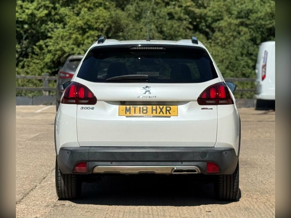 Peugeot 2008 1.2 Puretech Gt Line Euro 6 Ss MT18HXR White #5