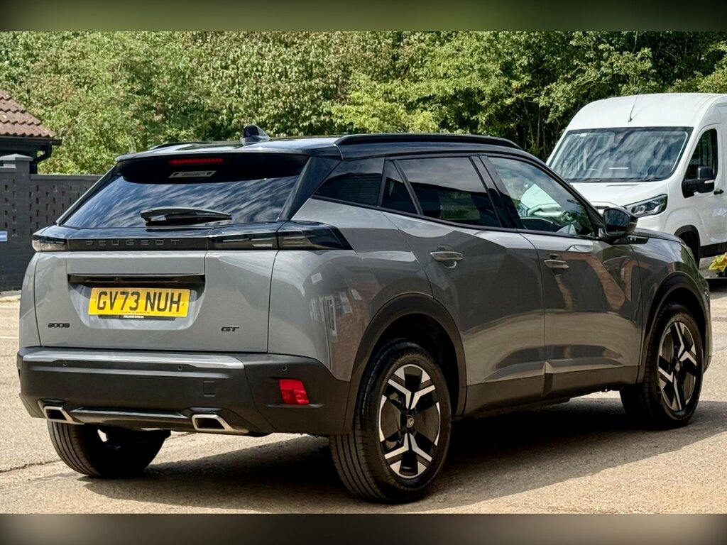 Peugeot 2008 1.2 Puretech Gt Eat Euro 6 Ss GV73NUH Grey #6