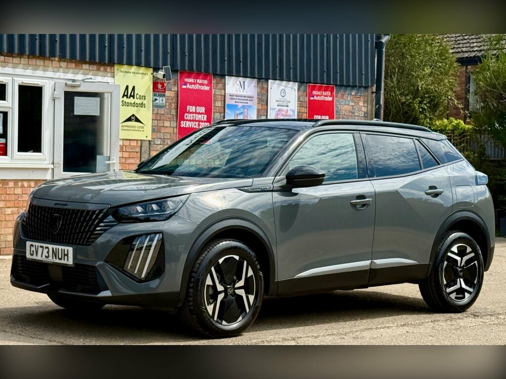 Peugeot 2008 1.2 Puretech Gt Eat Euro 6 Ss GV73NUH Grey #3