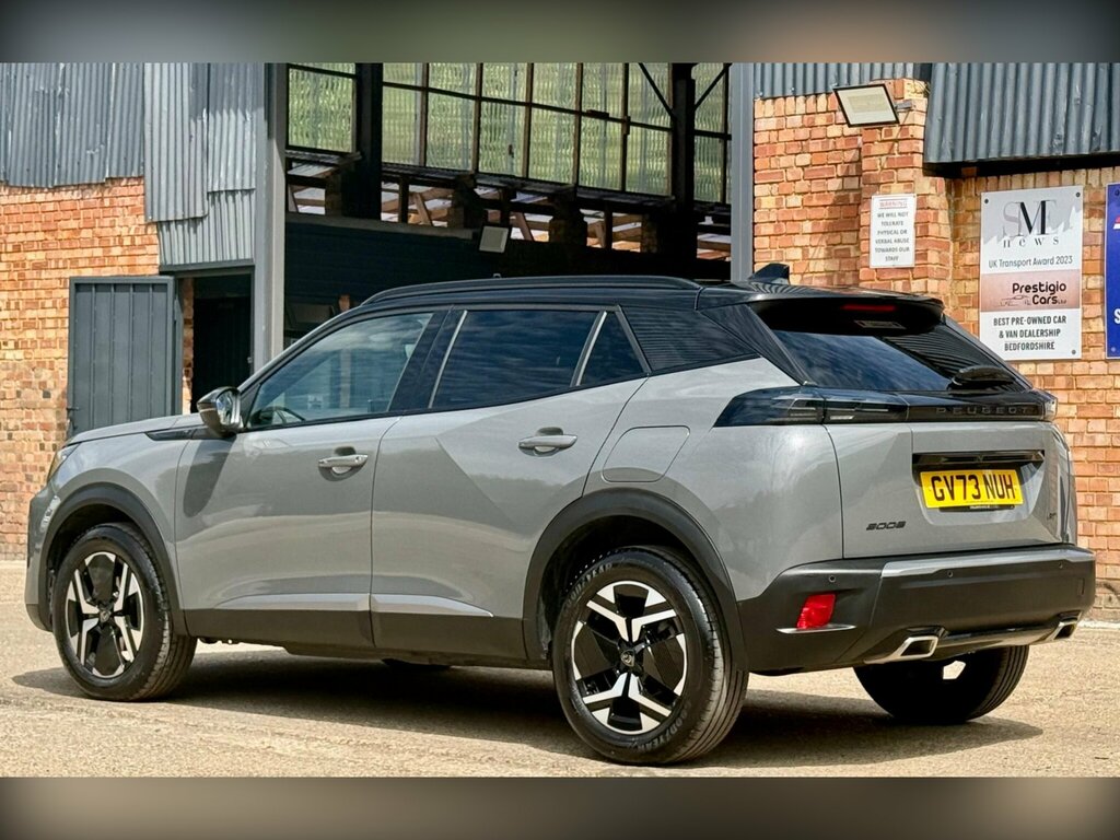 Peugeot 2008 1.2 Puretech Gt Eat Euro 6 Ss GV73NUH Grey #4