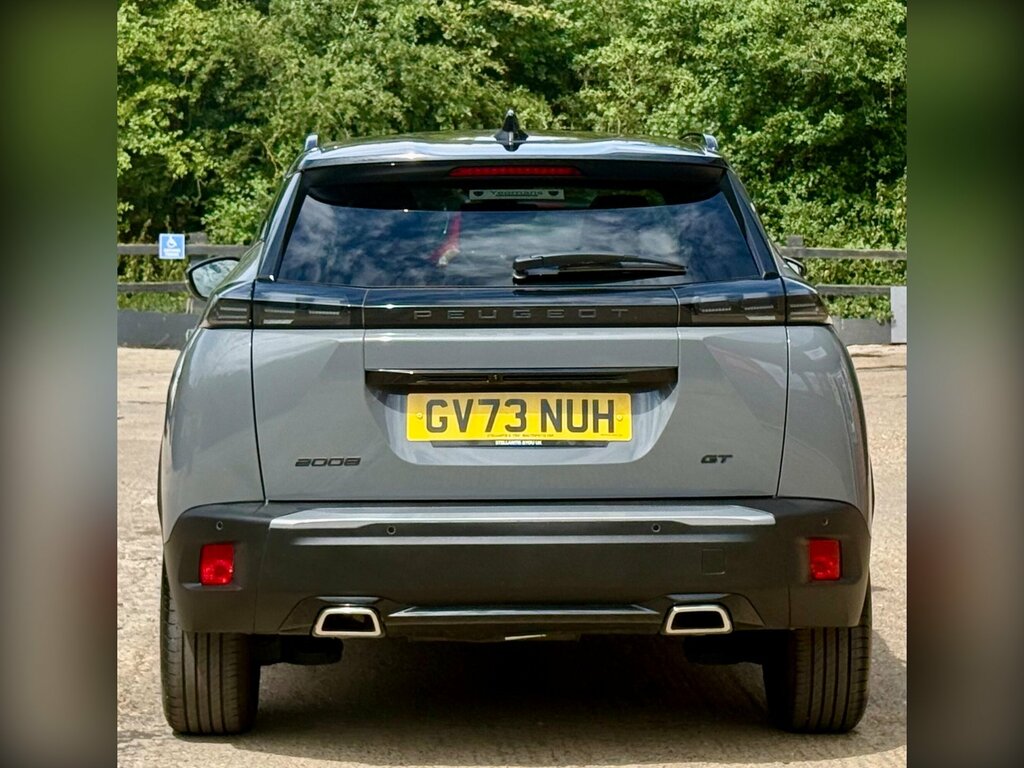 Peugeot 2008 1.2 Puretech Gt Eat Euro 6 Ss GV73NUH Grey #5