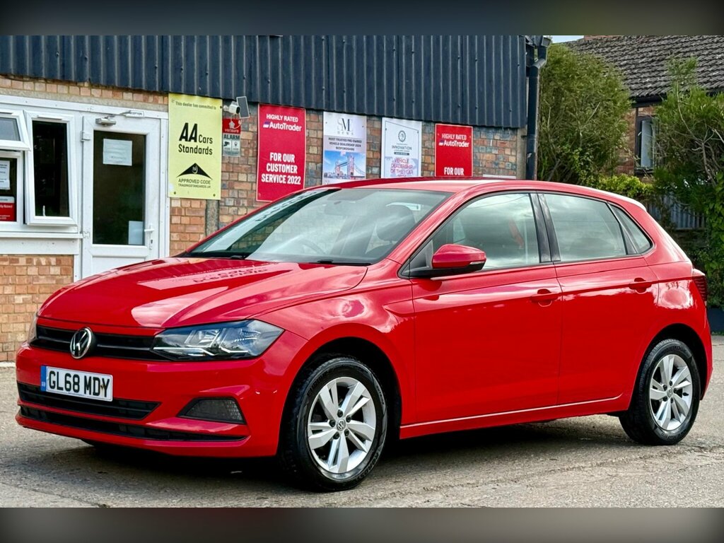 Volkswagen Polo 1.0 Evo Se Euro 6 Ss Red #2